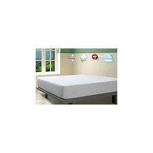 Savel - Prot&egrave;ge-Matelas &Eacute;ponge 100% Coton | Imperm&eacute;able et Respirant | 90x190/200cm