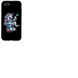 E-Guitar Licorne Rock Star Incroyable Coque pour iPhone SE (2020) / 7/8