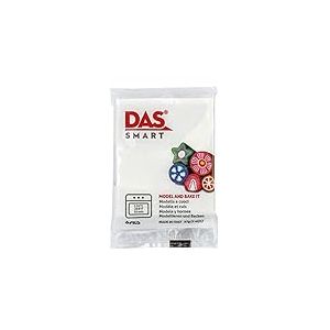 DAS Smart - Pâte polymère à cuire au four - Pain 57g blan nacré