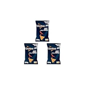Doritos Tortillas Sweet Chili Pepper 250g (Lot de 3)