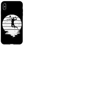 Un passionn&eacute; de Volley-Ball pour Un Joueur de Volley-Ball Coque pour iPhone XS Max