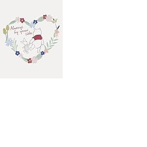 Komar Décoration murale Disney Winnie l'ourson Always by your Side - Dimensions : 40 x 50 cm - Poster pour chambre d'enfant - Roulé sans cadre - Multicolore