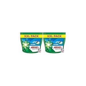 Ariel 3en1 PODS, Lessive Liquide En Capsules 65 Lavages, Alpine, Élimination Impeccable Des Taches En Un Seul Lavage, Dissolution Rapide Même À Froid (Lot de 2)