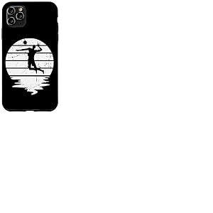 Un passionn&eacute; de Volley-Ball pour Un Joueur de Volley-Ball Coque pour iPhone 11 Pro Max