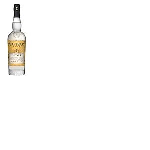 PLANTERAY RUM - (Ex Plantation) - Three Stars White Rum - Rhum Blanc - Notes Epicées & Florales - Origine : Caraïbes - 41,2% Alcool - 70 cl