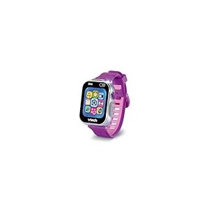 VTech - KidiZoom SmartWatch DX4 Violette - Montre Digitale Enfant 16 en 1 avec Écran Tactile Couleur, Jeux, Applications, Appareil Photo et Vidéo - Cadeau Enfant Dès 5 Ans - Contenu en Français