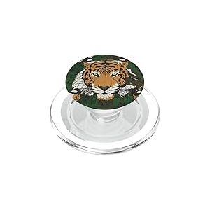Green Tiger PopSockets PopGrip pour MagSafe