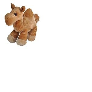 Wild Republic Hug´EMS Doudou Petit Chameau, Peluche 18 cm, 89457, Multicolore