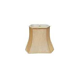 Royal Designs Abat-jour d'angle en forme de rectangle Dor&eacute; antique 7 x 10 x 12,5 x 18 x 13,25 cm