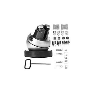 FORAVER &Eacute;tau &agrave; bijoux professionnel 12,7 cm, 30 pi&egrave;ces de fixation et base en caoutchouc