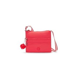 Kipling Alvar Sac à Bandoulière de Taille Moyenne, Escape Red (Rouge)