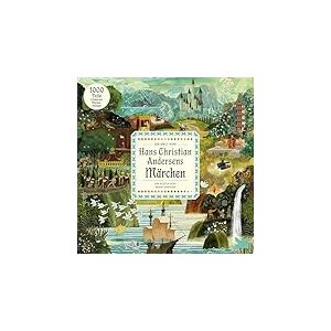 Le Monde des Contes de f&eacute;es de Hans Christian Andersen Un Puzzle de 1000 pi&egrave;ces illustr&eacute; par Adam Simpson avec Les Contes d'art Classiques du conteur