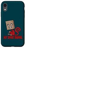 Maniacal Masque Singe Spirit Animal Coque pour iPhone XR