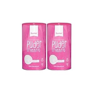 Xucker Sucre en poudre Erythritol - 600 g Substitut de Sucre sans calories I alternative v&eacute;g&eacute;talienne et bon pour les dents I Sucre Glace pour la cuisine et la p&acirc;tisserie I &Eacute;rythritol sans sucre