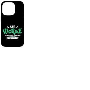 Kin McRae Mischief and Mayhem Since The Middle Age Coque pour iPhone 14 Pro