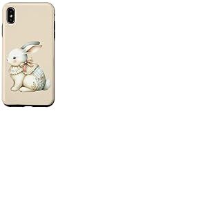 Lapin Cottagecore Pastel Coque pour iPhone XS Max