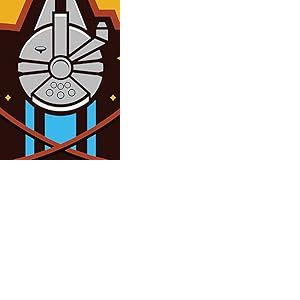 Star Wars Episode VII (Millennium Falcon Icon) 60 x 80 cm Toile Imprimée