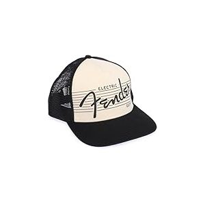 Fender Chapeau de guitare électrique, noir/crème
