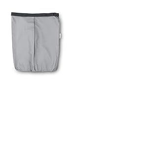 Brabantia Sac intérieur de Rechange pour Panier à Linge, Gris, 35 l, Coton, Gris, 55 L