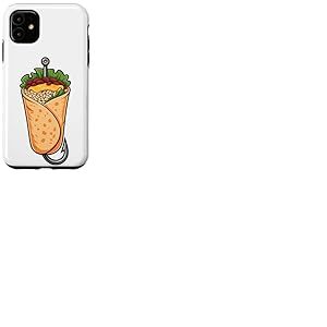 Burrito Hameçon Appât Poisson Lotte Pêche Pêcheur Burritos Coque pour iPhone 11