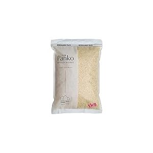 Emma Basic - Panko Chapelure 10 mm super premium 1kg Sac |Aiguille longue -Forme| Moins gras | Extra Croustillant | Style japonais |
