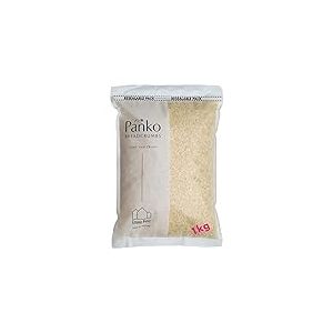 Emma Basic Panko Chapelure 10 mm super premium 1kg Sac |Aiguille longue -Forme| Moins gras | Extra Croustillant | Style japonais |