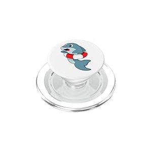 Dauphin Natation Bouée Gonflable Été PopSockets PopGrip pour MagSafe