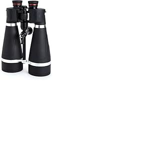 Celestron 72031 SkyMaster Pro 20x80mm Jumelles étanches à Prisme de Porro avec Protection caoutchoutée, Objectif Multicouche, Verre à Prisme BaK-4 et étui de Transport de Luxe, Noir