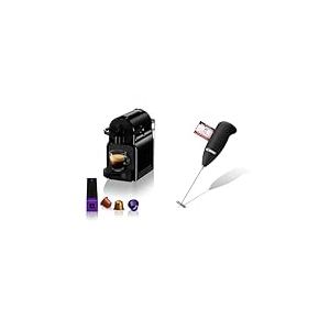 Nespresso De'Longhi EN 80.B Inissia, pompe haute pression et mousseur à lait électrique Bomann®