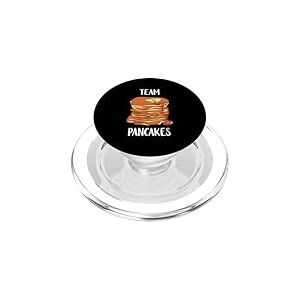 Team Pancakes Sweet Food Squad Breakfast Crew Gang gaufré PopSockets PopGrip pour MagSafe