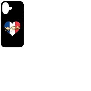 J'aime la France French Heart France Lover France Lover La France est ma fiert&eacute; Coque pour iPhone 17