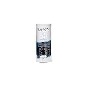 Termix C·Ramic, Brosse à Cheveux, Brosse Ronde Professionnelle, Séchage Rapide, Fibres Ionisées Haute Performance, Brosses Lissante et Anti-casse