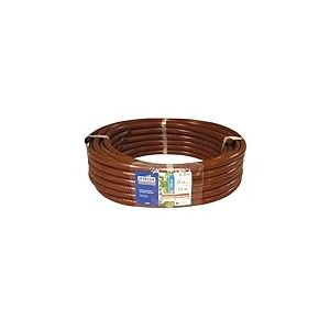 AQUACENTER Aqua Center M116910 Tuyau pour système Goutte à Goutte avec Trous Tous Les 35 cm Diamètre 16 à 25 mm Marron