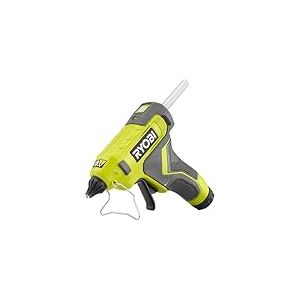 RYOBI - Pistolet &agrave; colle 4V - chauffe en 3 min - indicateur de chauffe - 170&deg;C - diam. b&acirc;tons de colle 11 mm - Livr&eacute; avec 3 b&acirc;tons de colle