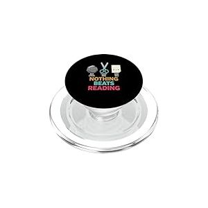 Bookworm Ciseaux en Papier Motif Rocher PopSockets PopGrip pour MagSafe
