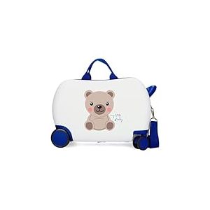 ROLL ROAD Happy Valise Rigide pour Enfant avec Fermeture à Combinaison latérale 4 Roues Bagage à Main fabriquée en ABS, Un matériau Rigide et léger., Licorne, Talla única, Valise pour Enfant