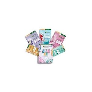 GARNIER Skin Active - Lot De 5 Masques Tissu Hydra Bomb - Visage & Yeux - Hydratation, Éclat & Nutrition - Acide Hyaluronique - Peaux Fatiguées, Ternes ou Désydratées - x5