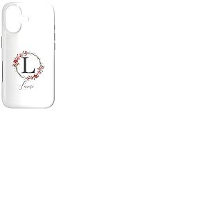 Floral Lumi Nom Fleurs Nom Personnalis&eacute; Lumi Coque pour iPhone 17