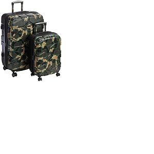 HAUPTSTADTKOFFER - X-Kölln - Set de 2 Valises rigides Bagage Trolley 4 roues extensible, TSA (S & L), Camouflage