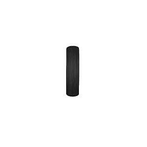 GILDE 56470 Vase Fjord avec Structure rainurée Noir Mat 46 x 16 x 16 cm