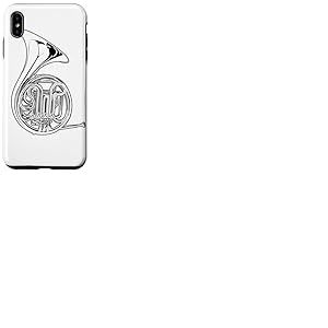Cor d'harmonie Esquisse Corniste Coque pour iPhone XS Max
