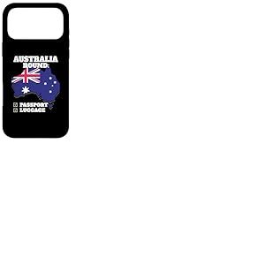 Australie Voyage Pays Pays Australien Vacances Drapeau Australien Coque pour iPhone 17 Pro Max