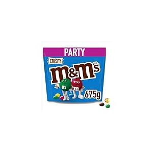 M&M CRISPY - Billes au riz soufflé enrobé de chocolat au lait - Pochon de 850g