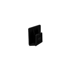4R Quattroerre.it 1732B Clip pour télépéage, système de Fixation Amovible, 3 x 3 cm, Noir