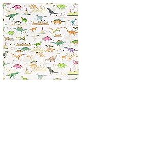 goldbuch Album photo dinosaure 27839 avec 60 pages blanches, album en papier d'art au format 30 x 31 x 4 cm, couverture avec motif dinosaure, livre photo pour enregistrer des souvenirs