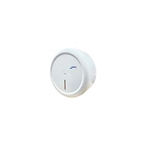 Jofel - Porte-rouleaux de papier hygiénique industriel, Distributeur de rouleaux de papier en rouleaux de 203mm de diamètre maximum, en ABS blanc, économiseur de papier, AE68000