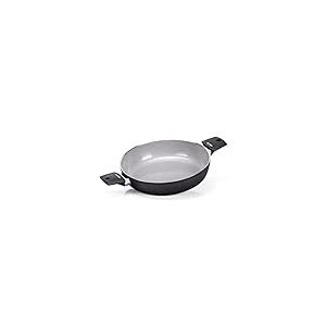 Moneta Futura Casserole Ø28 cm, revêtement FineGres naturel anti-adhésif, convient également aux plaques à induction 100% fabriquée en Italie