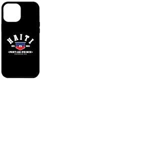 Cadeau ami ha&iuml;ti Drapeau ha&iuml;ti Port-au-Prince ha&iuml;ti Cadeau Coque pour iPhone 12 Pro Max