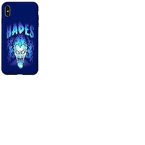 Disney Villains Hades from Hercules Blue Flames Coque pour iPhone XS Max