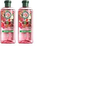 Herbal Essences Douceur Shampoing Parfum Rose 250ml Aide &agrave; Rendre les Cheveux Secs Soyeux, Essence de Rose et Ingr&eacute;dients d'Origine Naturelle, sans Silicone, V&eacute;gan et non Test&eacute; sur les Animaux